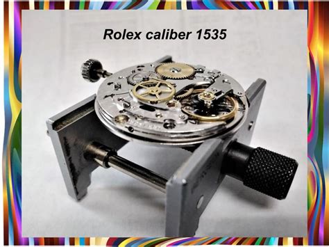 rolex caliber 1535|Rolex 1535 Caliber Information .